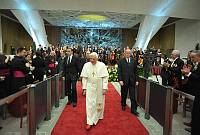 <br>CONCERTO ANNIVERSARIO V ANNO PONTIFICATO <br><br> - (Copyright L'OSSERVATORE ROMANO - Servizio Fotografico - photo@ossrom.va)