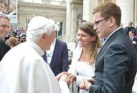 <br>Udienza Generale del 14 Aprile 2010<br><br> - (Copyright L'OSSERVATORE ROMANO - Servizio Fotografico - photo@ossrom.va)