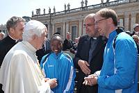 <br>UDIENZA GENERALE<br><br> - (Copyright L'OSSERVATORE ROMANO - Servizio Fotografico - photo@ossrom.va)